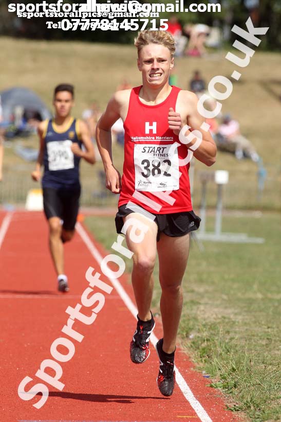 Mens under-17s 800 metres, 2018 Northern Under-17s/U-15s/U-13s Champs., Wavertree Athletics Centre, Liverpool. Photo: David T. Hewitson/Sports for All Pics